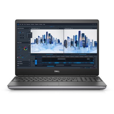 DELL Laptop Precision 7560 (obnovljen) / Intel Core i7-11800H, 15.6", 1920x1080, 16 GB, 512 GB SSD, Windows 11 Pro, srebrna
